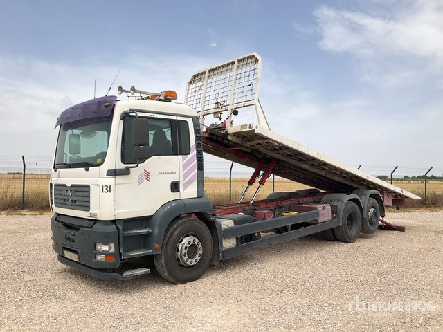 2005 MAN TGA26.350 6x2 Rollback Truck - Puksiirauto: pilt 1 2005 MAN TGA26.350 6x2 Rollback Truck - Puksiirauto: pilt 1