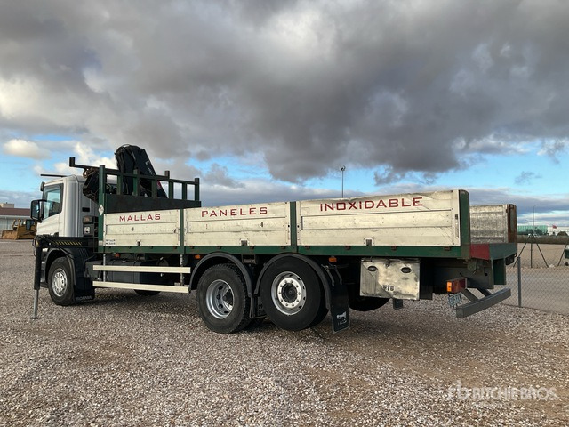 2007 Scania P340 2006 Hiab 144B-2 5 ton on 6x2 Flatbed Truck with Crane - Madelveok/ Platvormveok, Kraanaga veoauto: pilt 4 2007 Scania P340 2006 Hiab 144B-2 5 ton on 6x2 Flatbed Truck with Crane - Madelveok/ Platvormveok, Kraanaga veoauto: pilt 4