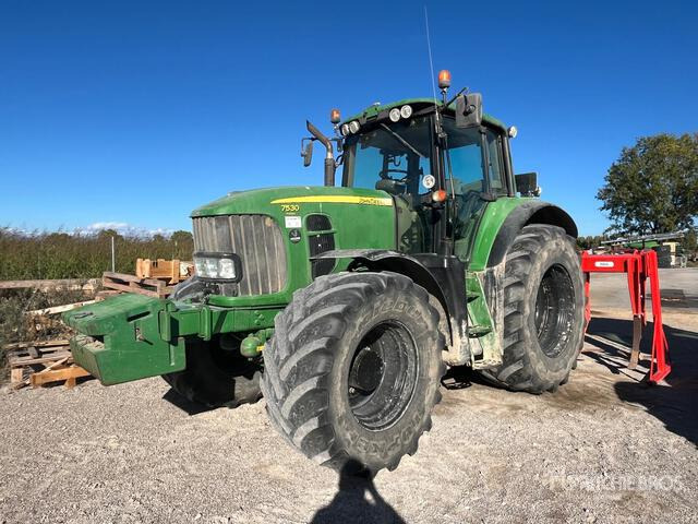 2008 John Deere 7530 4WD Tractor - Traktor: pilt 1 2008 John Deere 7530 4WD Tractor - Traktor: pilt 1