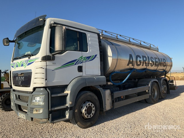 2008 MAN TGS 26400 Tanker Truck - Hooldusniiduk/ Multšer: pilt 2 2008 MAN TGS 26400 Tanker Truck - Hooldusniiduk/ Multšer: pilt 2