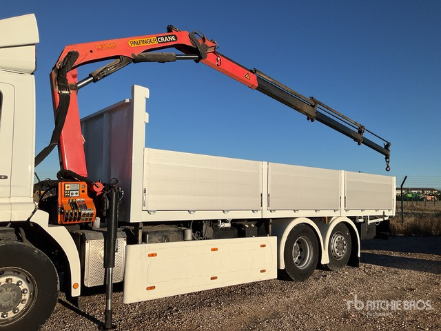 2008 Mercedes-Benz 2533L 2007 Palfinger PK10501 Articula ... Flatbed Truck with Crane - Madelveok/ Platvormveok, Kraanaga veoauto: pilt 4 2008 Mercedes-Benz 2533L 2007 Palfinger PK10501 Articula ... Flatbed Truck with Crane - Madelveok/ Platvormveok, Kraanaga veoauto: pilt 4