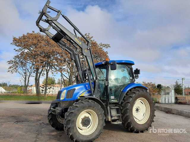 2008 New Holland T6010 Plus, con pala 4WD Tractor - Traktor: pilt 2 2008 New Holland T6010 Plus, con pala 4WD Tractor - Traktor: pilt 2