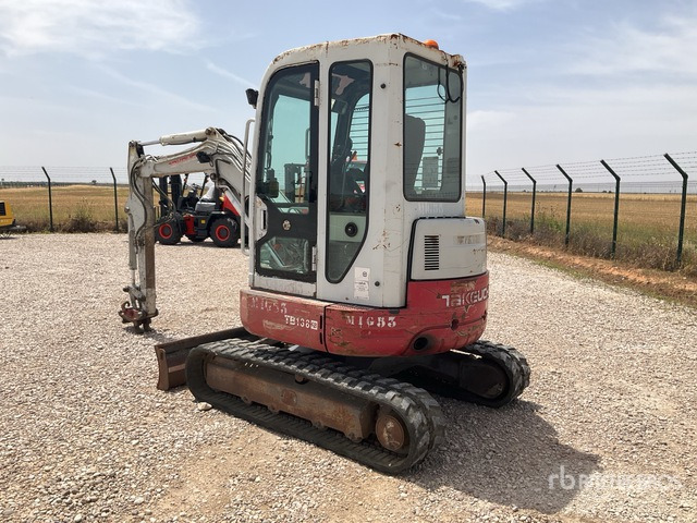 2008 Takeuchi TB138FR Mini Excavator: <6.6t - Miniekskavaator: pilt 3 2008 Takeuchi TB138FR Mini Excavator: <6.6t - Miniekskavaator: pilt 3