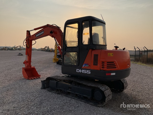 2012 Doosan DH55-V Tracked Excavator - Lintekskavaator: pilt 3 2012 Doosan DH55-V Tracked Excavator - Lintekskavaator: pilt 3