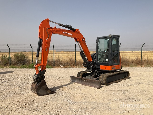 2016 Hitachi ZX55U-5A CLR Mini Excavator: <6.6t - Miniekskavaator: pilt 1 2016 Hitachi ZX55U-5A CLR Mini Excavator: <6.6t - Miniekskavaator: pilt 1