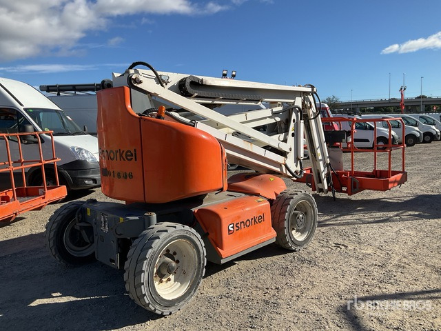 2016 Snorkel A46JE 2WD Electric Articulating Boom Lift - Liigendpoom: pilt 1 2016 Snorkel A46JE 2WD Electric Articulating Boom Lift - Liigendpoom: pilt 1