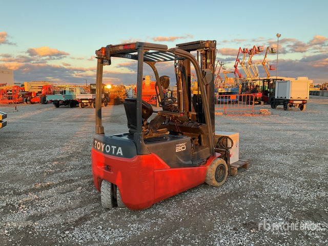 2019 Toyota 8FBE20T Electric Forklift - Elektritõstuk: pilt 3 2019 Toyota 8FBE20T Electric Forklift - Elektritõstuk: pilt 3