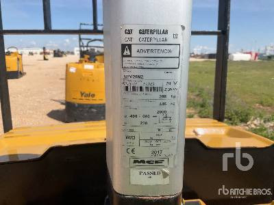 CAT NPV20N2 Electric - Kaubaaluste tõstuk: pilt 5 CAT NPV20N2 Electric - Kaubaaluste tõstuk: pilt 5