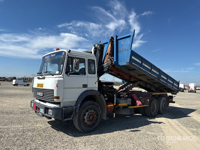 1990 Iveco 190-36 6x2 Roll-Off Truck - Konkstõstukiga veoauto: pilt 2 1990 Iveco 190-36 6x2 Roll-Off Truck - Konkstõstukiga veoauto: pilt 2