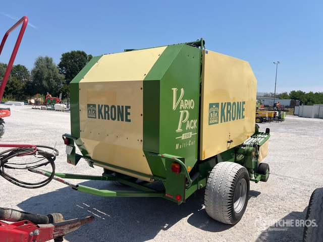1999 Krone Vario Pack 1500 Round Baler - Heinapress, ümmargune: pilt 3 1999 Krone Vario Pack 1500 Round Baler - Heinapress, ümmargune: pilt 3