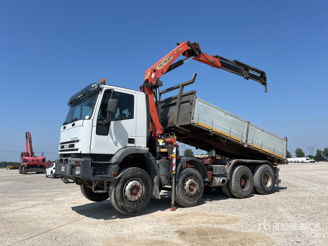 2000 Iveco Eurotrakker 1999 Palfinger PK16000 5550 kg ... Dump Truck with Crane - Kallurauto, Kraanaga veoauto: pilt 2 2000 Iveco Eurotrakker 1999 Palfinger PK16000 5550 kg ... Dump Truck with Crane - Kallurauto, Kraanaga veoauto: pilt 2