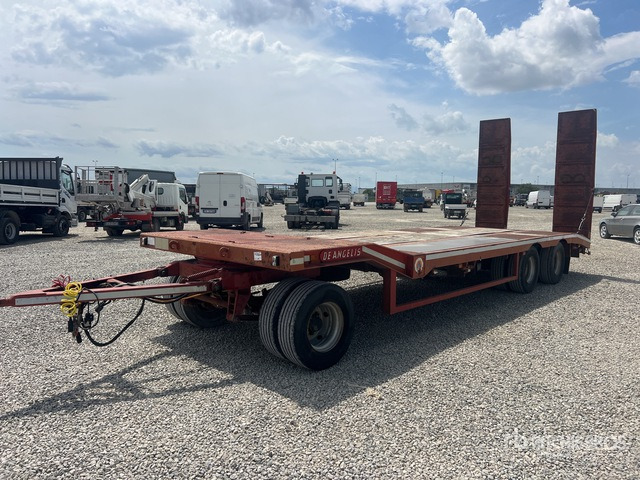2002 DE Angelis 3R3201 8.45 m Tri/A Flatbed Trailer - Madal platvorm järelhaagis: pilt 2 2002 DE Angelis 3R3201 8.45 m Tri/A Flatbed Trailer - Madal platvorm järelhaagis: pilt 2