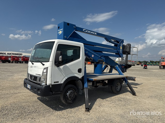 2017 Nissan Cabstar Cabstar 35.12 2017 Socage DA 324 24 m on Bucket Truck - Veoautolt tõusev platvorm: pilt 1 2017 Nissan Cabstar Cabstar 35.12 2017 Socage DA 324 24 m on Bucket Truck - Veoautolt tõusev platvorm: pilt 1