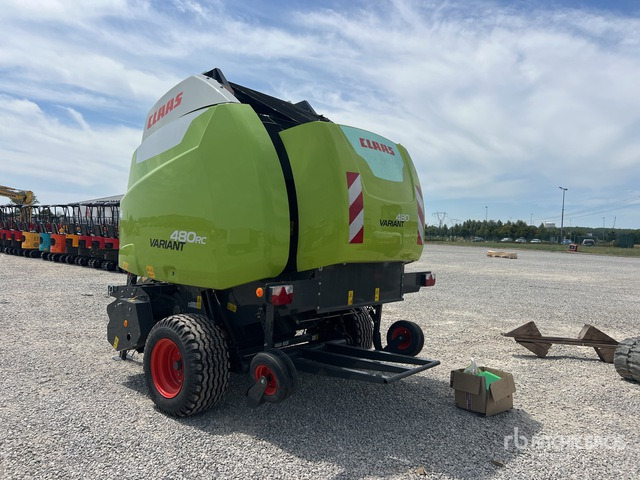 2022 Claas Variant 480RC Round Baler - Heinapress, ümmargune: pilt 3 2022 Claas Variant 480RC Round Baler - Heinapress, ümmargune: pilt 3