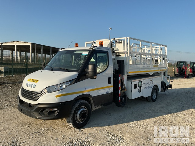 2022 Iveco Daily 2022 Palfinger Tunlift 7.37-500 ... Bucket Truck - Veoautolt tõusev platvorm: pilt 1 2022 Iveco Daily 2022 Palfinger Tunlift 7.37-500 ... Bucket Truck - Veoautolt tõusev platvorm: pilt 1