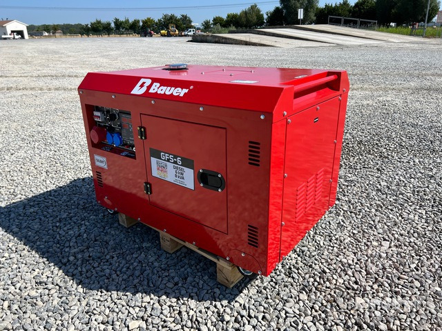 2025 Bauer Generatoren GFS-6 ATS (Unused) Portable Generator Set: <20kVA/16kW - Generaatorikomplekt: pilt 1 2025 Bauer Generatoren GFS-6 ATS (Unused) Portable Generator Set: <20kVA/16kW - Generaatorikomplekt: pilt 1