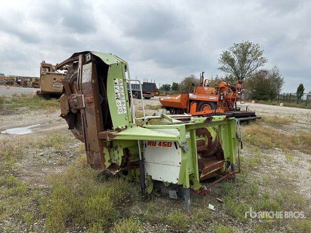 Claas RU 450 Testata per trincia - Saagikoristusmasina lisa: pilt 3 Claas RU 450 Testata per trincia - Saagikoristusmasina lisa: pilt 3