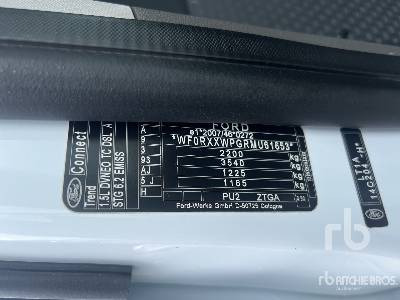 Kasti veoauto FORD TRANSIT CONNECT 1.5 TDCI 120CV AUTO SeS ...: pilt 6