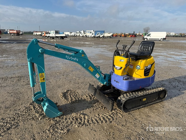 Kubota U-10 Mini Excavator: <6.6t - Miniekskavaator: pilt 1 Kubota U-10 Mini Excavator: <6.6t - Miniekskavaator: pilt 1
