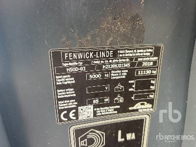 LINDE H50D-03 5000 kg - Kahveltõstuk: pilt 5 LINDE H50D-03 5000 kg - Kahveltõstuk: pilt 5