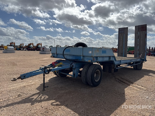 1985 Louault Original 14.53 t T/A Remorque Porte-Engi ... Lowboy Trailer - Madal platvormpoolhaagis: pilt 2 1985 Louault Original 14.53 t T/A Remorque Porte-Engi ... Lowboy Trailer - Madal platvormpoolhaagis: pilt 2
