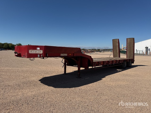 1989 Castera RSTP25 T/A Semi-Remorque Porte-Engins ... Lowboy Trailer - Madal platvormpoolhaagis: pilt 1 1989 Castera RSTP25 T/A Semi-Remorque Porte-Engins ... Lowboy Trailer - Madal platvormpoolhaagis: pilt 1