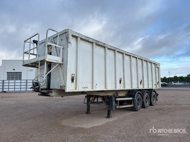 2002 Robuste Kaiser S3803C Semi-Remorque Benne 3 Essieux End Dump Trailer - Kallur-poolhaagis: pilt 1 2002 Robuste Kaiser S3803C Semi-Remorque Benne 3 Essieux End Dump Trailer - Kallur-poolhaagis: pilt 1