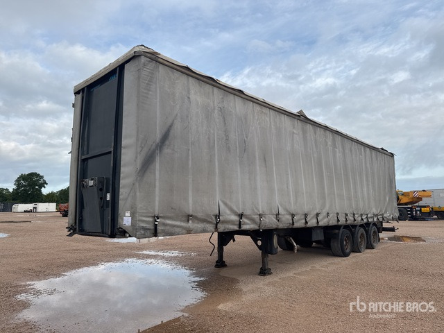 2003 Asca S319DB Tri/A Remorque A Rideaux Coulis ... Curtain Side Trailer - Tentpoolhaagis: pilt 1 2003 Asca S319DB Tri/A Remorque A Rideaux Coulis ... Curtain Side Trailer - Tentpoolhaagis: pilt 1