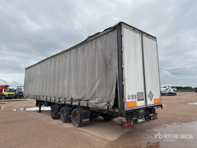 2003 Asca S319DB Tri/A Remorque A Rideaux Coulis ... Curtain Side Trailer - Tentpoolhaagis: pilt 3 2003 Asca S319DB Tri/A Remorque A Rideaux Coulis ... Curtain Side Trailer - Tentpoolhaagis: pilt 3