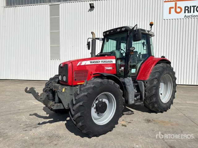 2005 Massey Ferguson 7480 Dyna-VT 4x4 Tracteur Agricole 4WD Tractor - Traktor: pilt 1 2005 Massey Ferguson 7480 Dyna-VT 4x4 Tracteur Agricole 4WD Tractor - Traktor: pilt 1