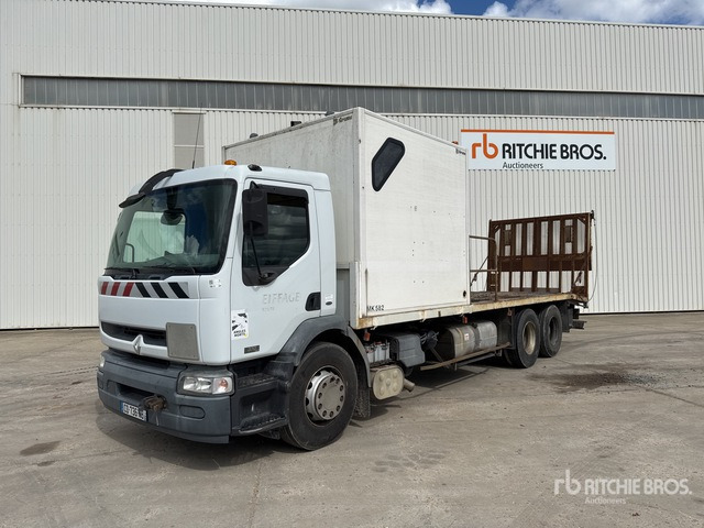 2005 Renault Premium 370,26 6x2 Camion Plateau Flatbed Truck - Madelveok/ Platvormveok: pilt 1 2005 Renault Premium 370,26 6x2 Camion Plateau Flatbed Truck - Madelveok/ Platvormveok: pilt 1