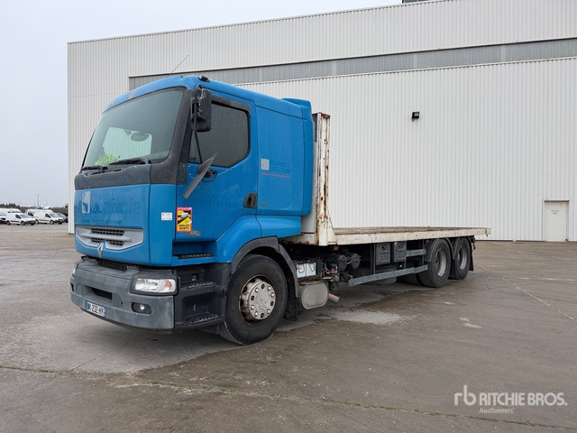 2005 Renault Premium 420Dci 6x2 Camion Plateau 6x2 Flatbed Truck - Madelveok/ Platvormveok: pilt 1 2005 Renault Premium 420Dci 6x2 Camion Plateau 6x2 Flatbed Truck - Madelveok/ Platvormveok: pilt 1