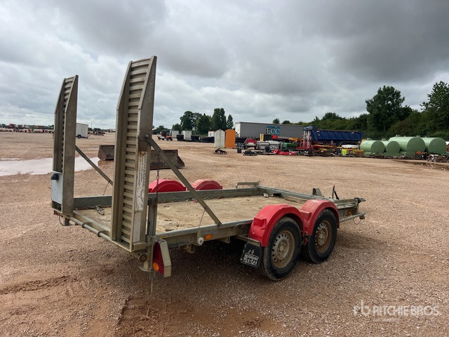 2007 Hubiere TPG352R 2800 kg T/A Remorque Equipment Trailer - Madal platvorm järelhaagis: pilt 4 2007 Hubiere TPG352R 2800 kg T/A Remorque Equipment Trailer - Madal platvorm järelhaagis: pilt 4