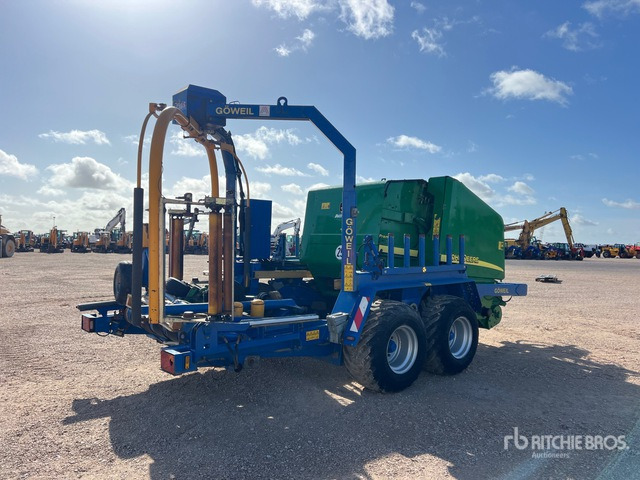 2007 John Deere 578 Enrubanneuse Combination Baler Wrapper - Heinapress, ümmargune, Heinapalli mähkija: pilt 3 2007 John Deere 578 Enrubanneuse Combination Baler Wrapper - Heinapress, ümmargune, Heinapalli mähkija: pilt 3