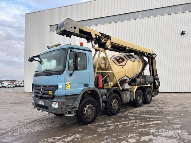 2007 Mercedes-Benz Actros 8x4 Camion Malaxeur 8x4 Mixer Truck - Autobetoonisegisti: pilt 1 2007 Mercedes-Benz Actros 8x4 Camion Malaxeur 8x4 Mixer Truck - Autobetoonisegisti: pilt 1