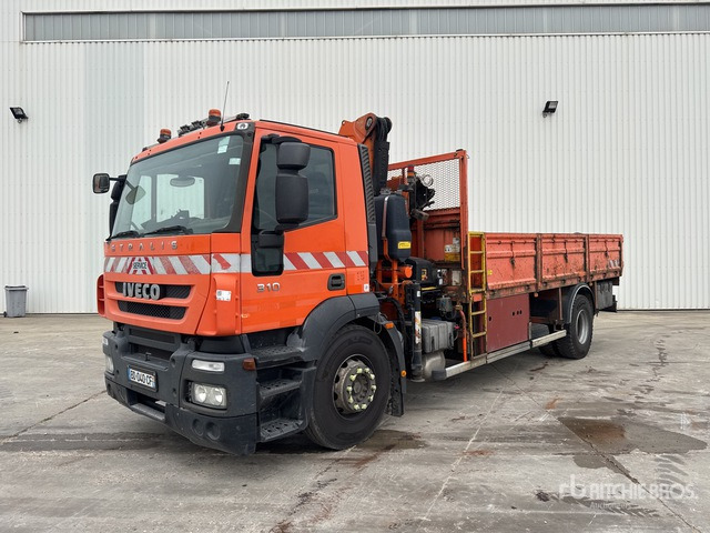 2008 Iveco Stralis 310 2007 Fassi F130A-21 5730 kg on ... Flatbed Truck with Crane - Madelveok/ Platvormveok, Kraanaga veoauto: pilt 2 2008 Iveco Stralis 310 2007 Fassi F130A-21 5730 kg on ... Flatbed Truck with Crane - Madelveok/ Platvormveok, Kraanaga veoauto: pilt 2