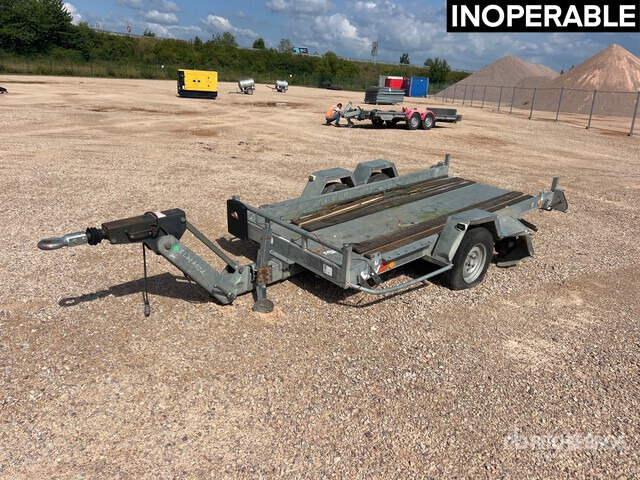 2008 Moiroud ECO350 2800 kg T/A Remorque (Inoperable) Equipment Trailer - Madal platvorm järelhaagis: pilt 2 2008 Moiroud ECO350 2800 kg T/A Remorque (Inoperable) Equipment Trailer - Madal platvorm järelhaagis: pilt 2