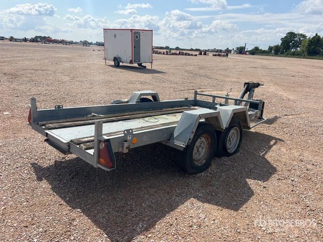 2008 Moiroud ECO350 2800 kg T/A Remorque (Inoperable) Equipment Trailer - Madal platvorm järelhaagis: pilt 3 2008 Moiroud ECO350 2800 kg T/A Remorque (Inoperable) Equipment Trailer - Madal platvorm järelhaagis: pilt 3