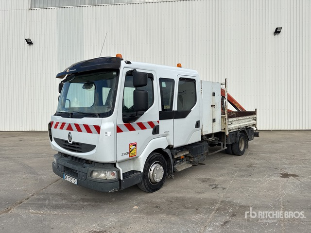 2008 Renault Midlum 220DXi 2008 Palfinger PK2700A on 4x2 C ... Flatbed Truck with Crane - Madelveok/ Platvormveok, Kraanaga veoauto: pilt 2 2008 Renault Midlum 220DXi 2008 Palfinger PK2700A on 4x2 C ... Flatbed Truck with Crane - Madelveok/ Platvormveok, Kraanaga veoauto: pilt 2