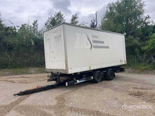 2010 Krone ZZ18B3EC 7.60 m T/A Remorque Porte Conte ... Container Trailer - Hooldusniiduk/ Multšer: pilt 2 2010 Krone ZZ18B3EC 7.60 m T/A Remorque Porte Conte ... Container Trailer - Hooldusniiduk/ Multšer: pilt 2