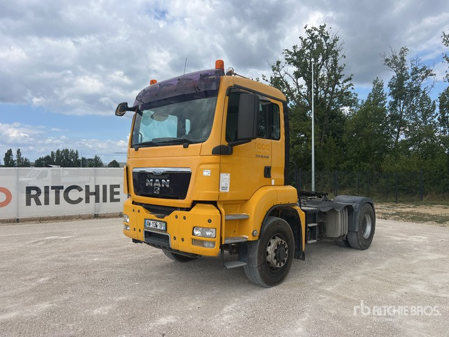 2010 MAN TGS18.440 4x4HBLS 4x4 Tracteur Routier S/A Day Cab Truck Tractor - Hooldusniiduk/ Multšer: pilt 1 2010 MAN TGS18.440 4x4HBLS 4x4 Tracteur Routier S/A Day Cab Truck Tractor - Hooldusniiduk/ Multšer: pilt 1