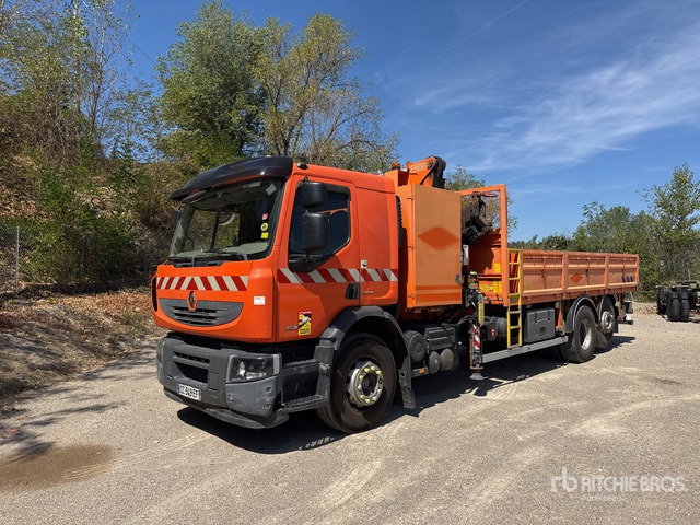 2012 Renault Premium 380DXi Fassi F155A.0.23 6000 kg Articu ... Flatbed Truck with Crane - Madelveok/ Platvormveok, Kraanaga veoauto: pilt 1 2012 Renault Premium 380DXi Fassi F155A.0.23 6000 kg Articu ... Flatbed Truck with Crane - Madelveok/ Platvormveok, Kraanaga veoauto: pilt 1