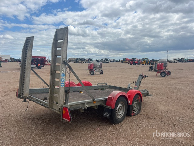 2013 Hubiere H212L T/A Remorque Equipment Trailer - Madal platvorm järelhaagis: pilt 4 2013 Hubiere H212L T/A Remorque Equipment Trailer - Madal platvorm järelhaagis: pilt 4