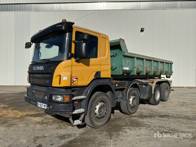 2013 Scania P440 8x4 Camion Ampliroll 8x4 Roll-Off Truck - Konkstõstukiga veoauto: pilt 2 2013 Scania P440 8x4 Camion Ampliroll 8x4 Roll-Off Truck - Konkstõstukiga veoauto: pilt 2