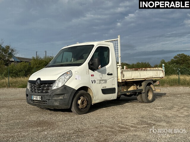 2015 Renault Master DCI 165 Camion Benne (Inoperable) Dump Truck: Light Duty - Tarbesõiduk kallur: pilt 1 2015 Renault Master DCI 165 Camion Benne (Inoperable) Dump Truck: Light Duty - Tarbesõiduk kallur: pilt 1