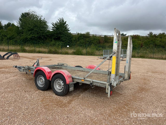 2017 Hubiere H212L T/A Remorque Equipment Trailer - Madal platvorm järelhaagis: pilt 4 2017 Hubiere H212L T/A Remorque Equipment Trailer - Madal platvorm järelhaagis: pilt 4