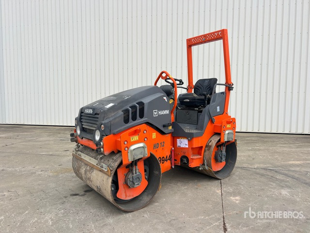 2019 Hamm HD12VV Compacteur Vibrant Tandem Double Drum Roller - Teerull: pilt 1 2019 Hamm HD12VV Compacteur Vibrant Tandem Double Drum Roller - Teerull: pilt 1