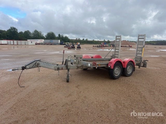 2019 Hubiere TPG352 2800 kg Remorque 2 Essieux T/A Equipment Trailer - Madal platvorm järelhaagis: pilt 2 2019 Hubiere TPG352 2800 kg Remorque 2 Essieux T/A Equipment Trailer - Madal platvorm järelhaagis: pilt 2