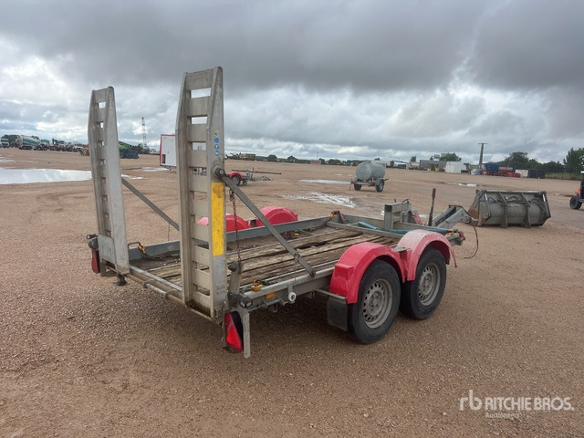 2019 Hubiere TPG352 2800 kg Remorque 2 Essieux T/A Equipment Trailer - Madal platvorm järelhaagis: pilt 4 2019 Hubiere TPG352 2800 kg Remorque 2 Essieux T/A Equipment Trailer - Madal platvorm järelhaagis: pilt 4