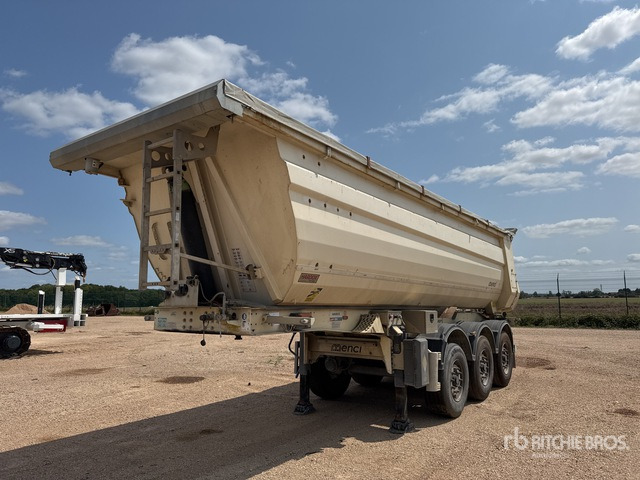 2019 Menci S7R Remorque Benne 3 Essieux End Dump Trailer - Hooldusniiduk/ Multšer: pilt 1 2019 Menci S7R Remorque Benne 3 Essieux End Dump Trailer - Hooldusniiduk/ Multšer: pilt 1